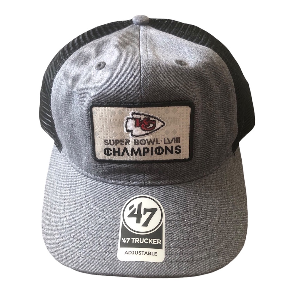 '47 Brand Trucker Snapback Hat- Super Bowl LVIII Champions NFL NEW $38